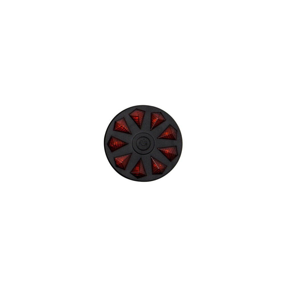 (Red 1) Waterproof Bicycle Rear Light 4 Modes LED Light Tail Bike Light Dual Light Design Cycling Safety War