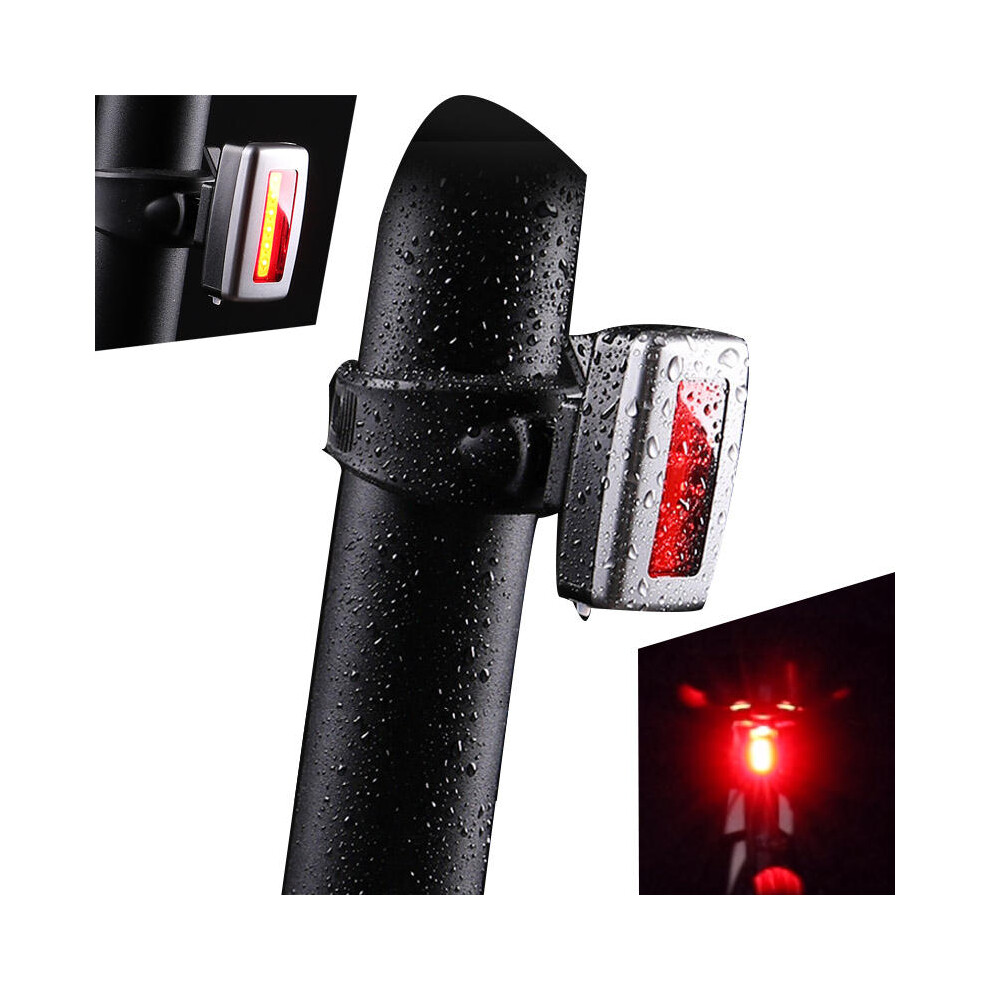 LED Tail Light USB Mini Electric Scooter Motorcycle E-bike Bike Bicycle Cycling