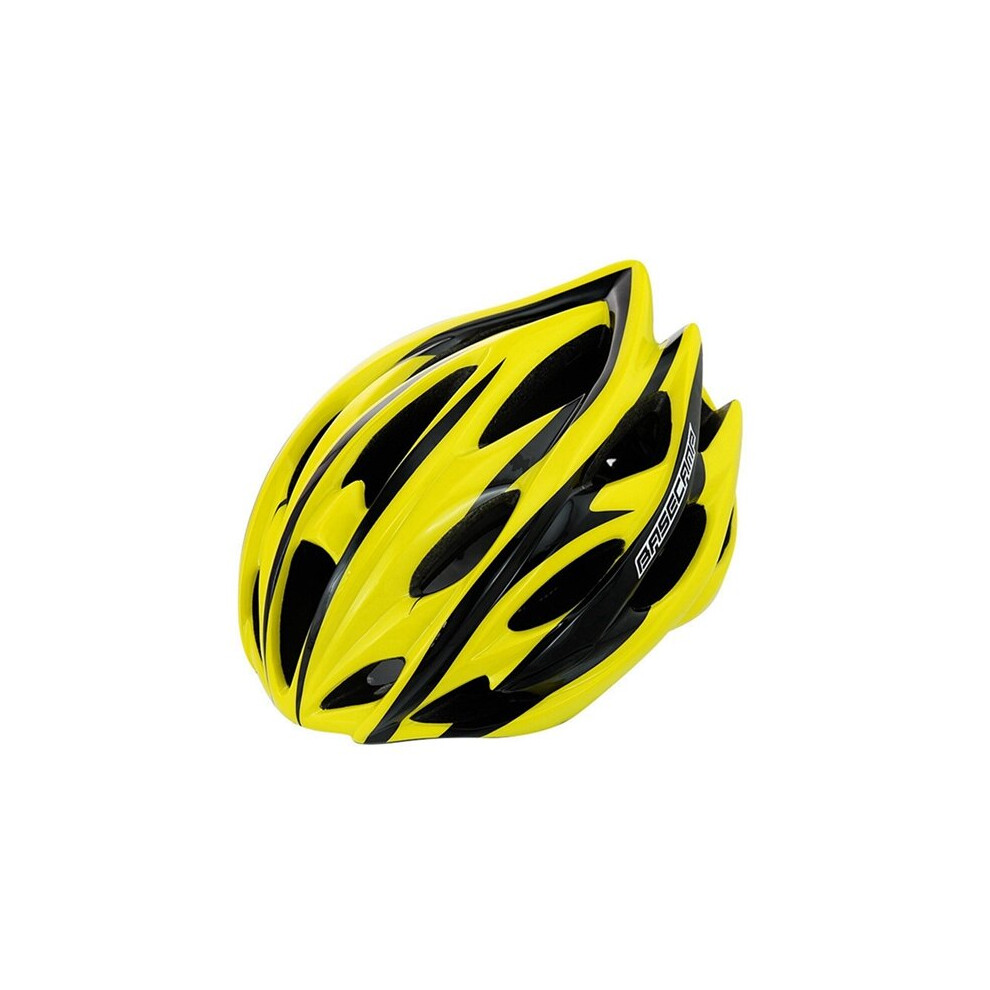 (Yellow) Bicycle Road Cycling Helmet Safety Mountain Bike Head Protect Bicycle Helmets