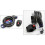 (Black) Universal Coil Cable Bike Cycle Bicycle Security Lock 4