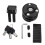 Foldable Anti Theft Folding Hamburg Chain Bicycle Motorcycle Security Lock 1
