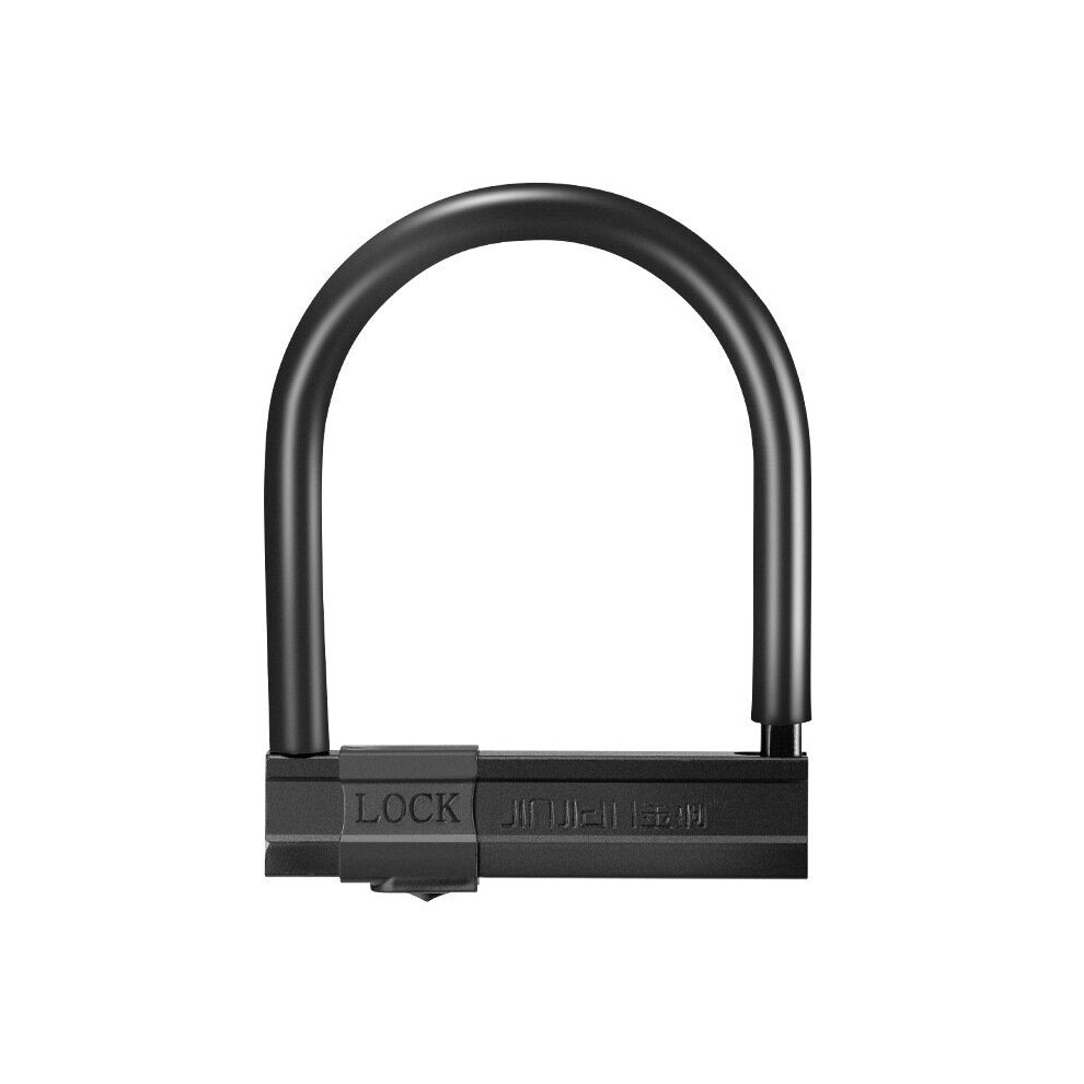 Bicycle U Lock Anti-theft Safety Motorcycle Scooter Cycling Lock with 3 Keys Outdoor Camping Travel