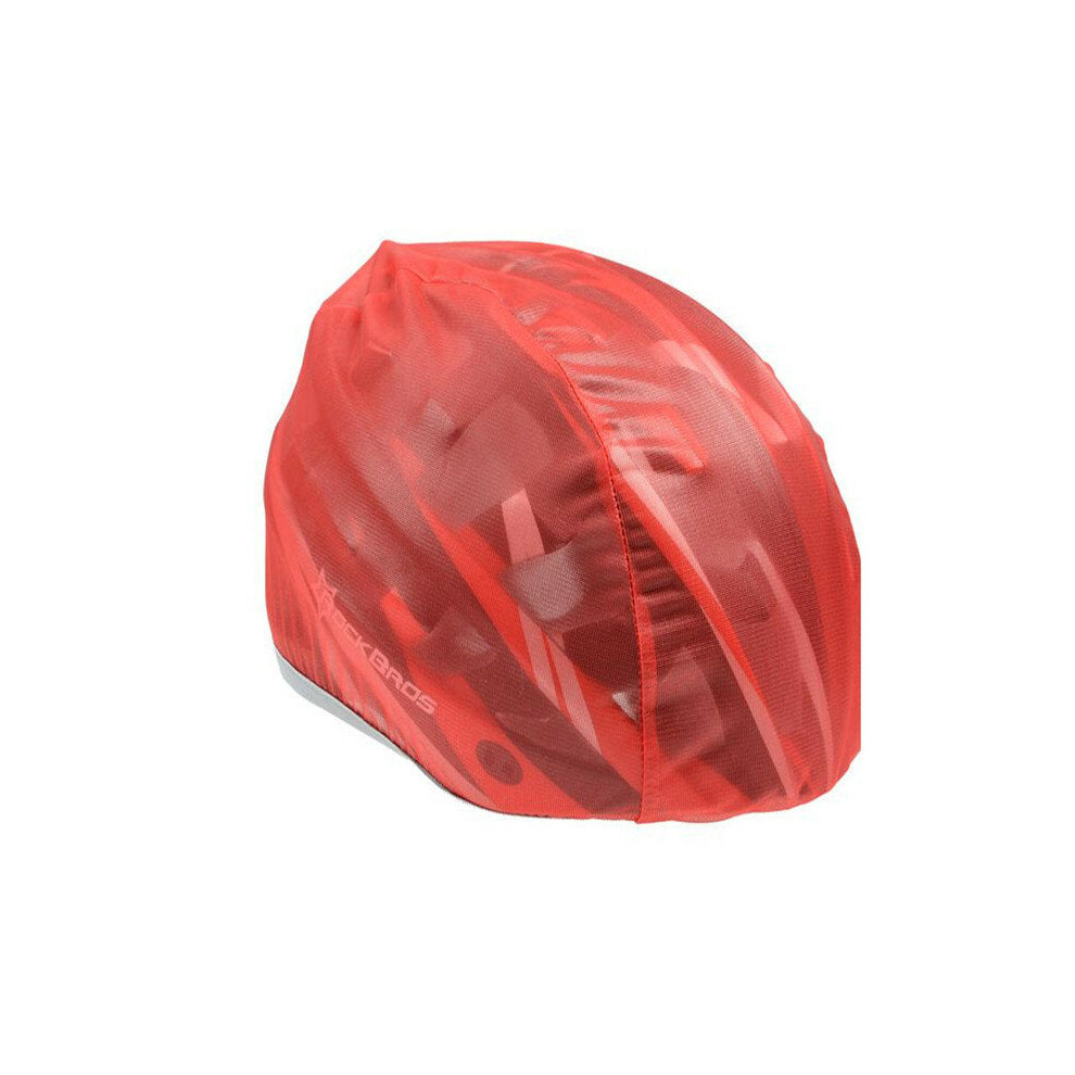 (Red) Cycling Helmet Covers Bike Bicycle Rainproof Cover Ultralight Cover