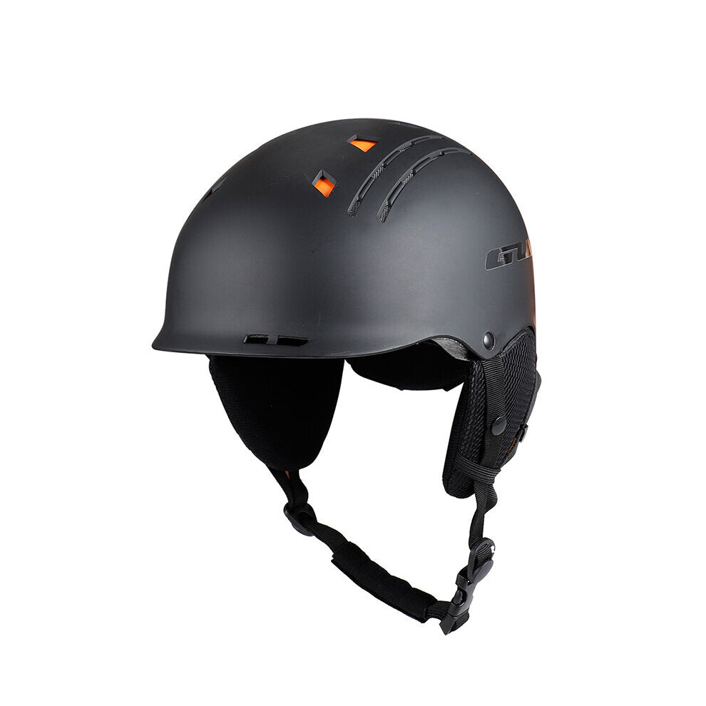 (Black, L) Ventilation Adjustable Warmth Safety Multifunctional Mountain Bike Helmets Bicycle Helmets