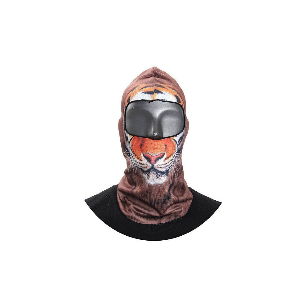 3D Animal Full Face Mask Hat Cute Ski Balaclava Neck Hood Windproof Warm Cycling 6112212234464