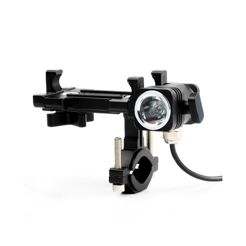 Shockproof Split Type Cell Phone Holder Rechargeable Powerful Flashlight Bcycle Headlight