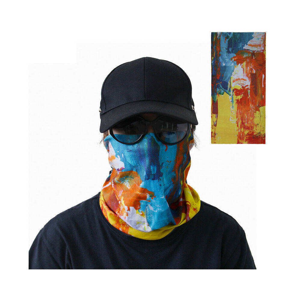 (Nietzsche) Outdoor Multifunctional Bandana Scarf Face Mask Uv Protection Windproof An-Dust Neck Gaiter Headwear For Women Men Hair Accessories 6112212230411