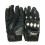 (M) Nylon Motorcycle Riding Gloves Black 2