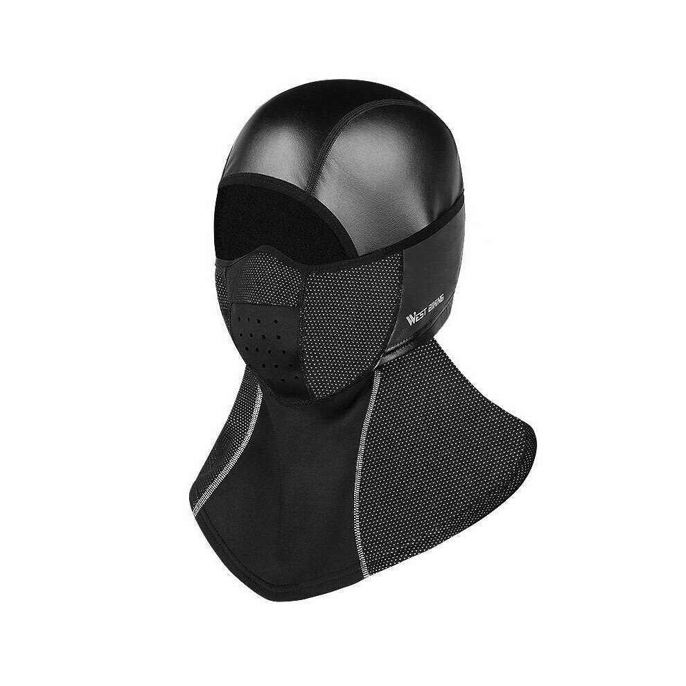 (A) Cycling Full Mask Outdoor Sports Windproof Dustproof Warm Neck Scarf Winter Cold Resistant Face Mask 6112212229569