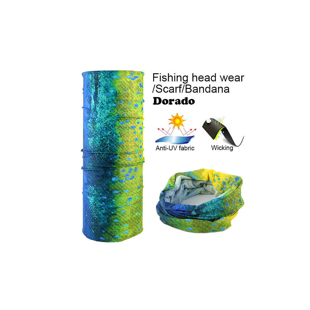 (UV Protection) Fishing Headwear Scarf Fishing Bandana Fishing Accessories Multifunctional Neckerchief