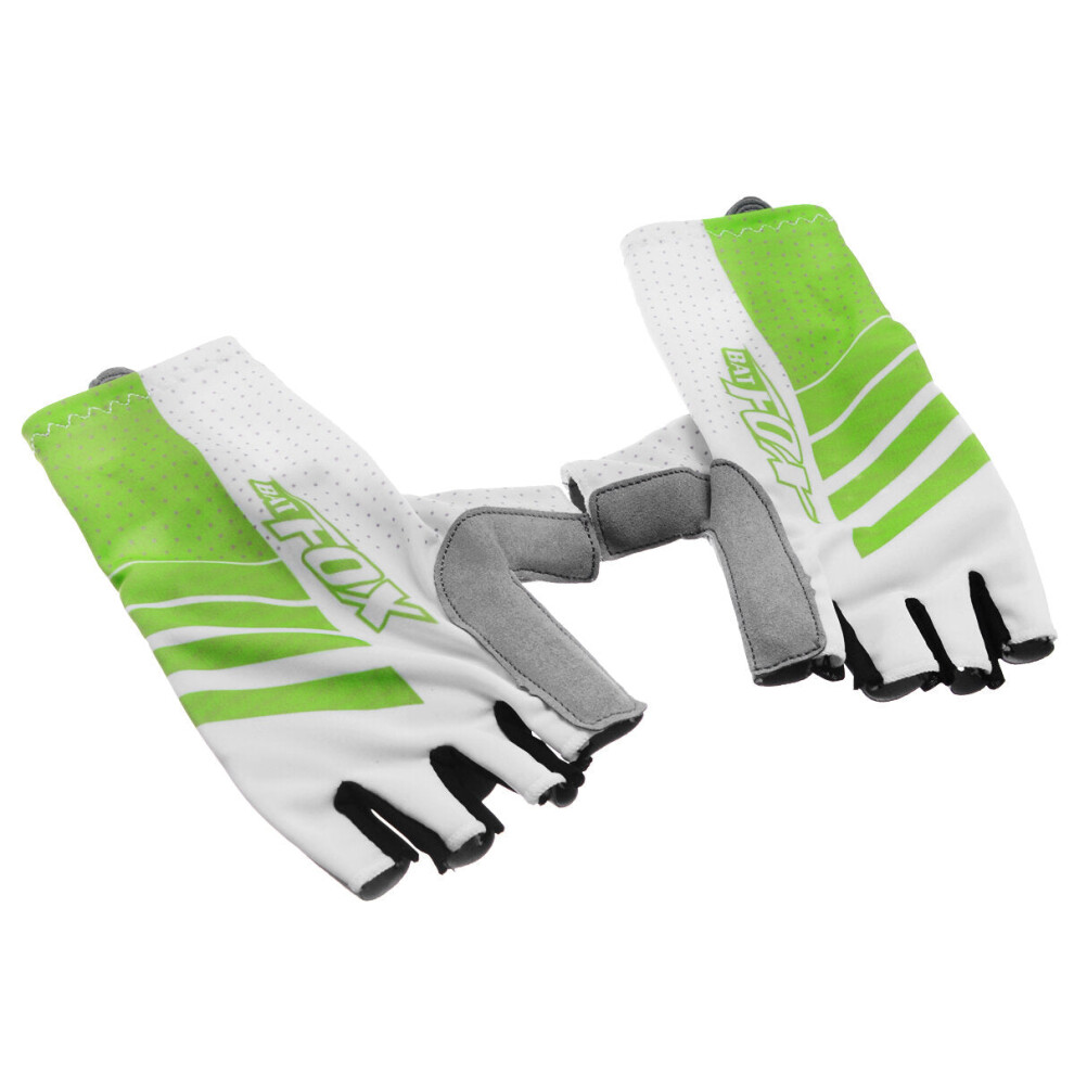 Photos - Other Trainers GreenZech Unisex Fitness Bike Gloves Silica Gel Anti Slip Appliance Dumbbell Sports Glove (Green, L)