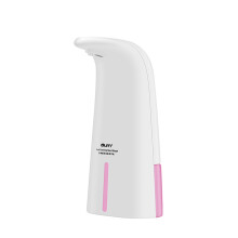 (Pink) 250ML Smart Sensor Automatic Induction Liquid Foaming Soap Dispenser Infrared Sensor Foaming