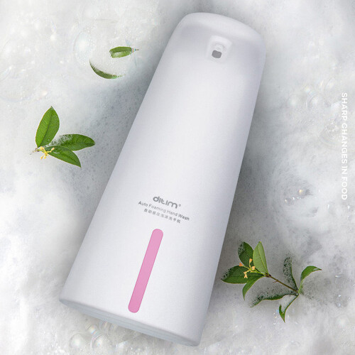 (White) 250ML Smart Sensor Automatic Induction Liquid Foaming Soap Dispenser Infrared Sensor Foaming 2