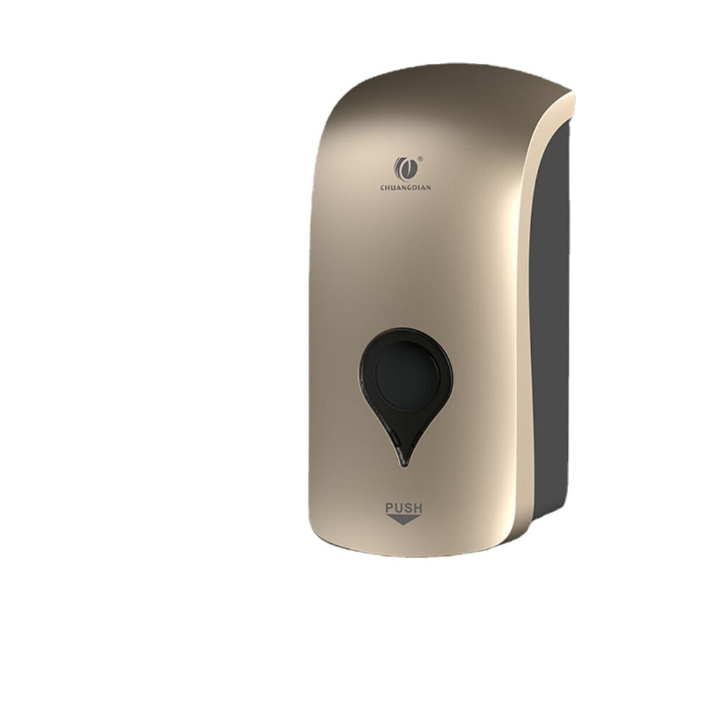 (Gold) 1000ml Soap Dispenser Toilet Shower Wall Mounted Gel Shampoo Lotion Conditioner