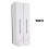 (Black, Single cup) Bathroom Liquid Soap Dispenser Wall Mounted For Kitchen Plastic 350ml Shower 7