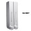 (White, Double cups) Bathroom Liquid Soap Dispenser Wall Mounted For Kitchen Plastic 350ml Shower 10