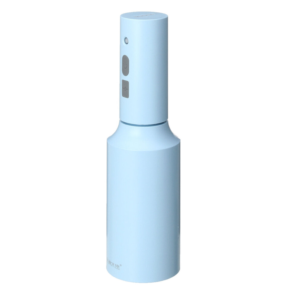 (Sky Blue) Disinfectant Dispenser USB Charging Large Capacity Soap Dispenser Handheld Sprayer