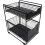 (White, L) Bathroom Storage Rack Fridge Side Shelf 2 Layer Removable Kitchen Bathroom Organizer Shelf Gap Holder 5