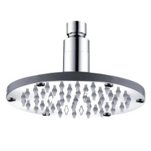 (Colorful, 8 inch) 6/8/10 Inch LED Rainfall Shower Head Round Shower Head Automatically RGB Color-Changing Temperature Sensor Showerhead for Bathroom