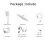 8 Inch Large Angle-adjustable Square Shower Head Electroplating Five Piece Set 7