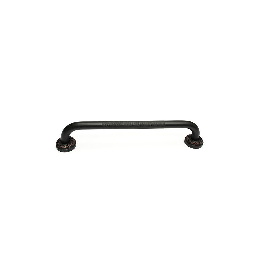 Greenzech Black Bronze Wall Mounted Towel Rail Bar Grab Support Safety Handle