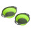 (Red) 2Pcs Set Collapsible Foldable Silicone Drain Colander Fruit Vegetable Strainer Basket 14