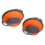 (Red) 2Pcs Set Collapsible Foldable Silicone Drain Colander Fruit Vegetable Strainer Basket 15