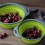 (Red) 2Pcs Set Collapsible Foldable Silicone Drain Colander Fruit Vegetable Strainer Basket 11