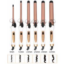 (13mm) Electric Hair Rotating Salon Curler Tool Ceramic Curling Wand Hair Wave Curler