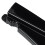 For Glossy Black Rear Bumper Diffuser Spoiler Lip 3Pcs 5