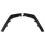 For Glossy Black Rear Bumper Diffuser Spoiler Lip 3Pcs 7