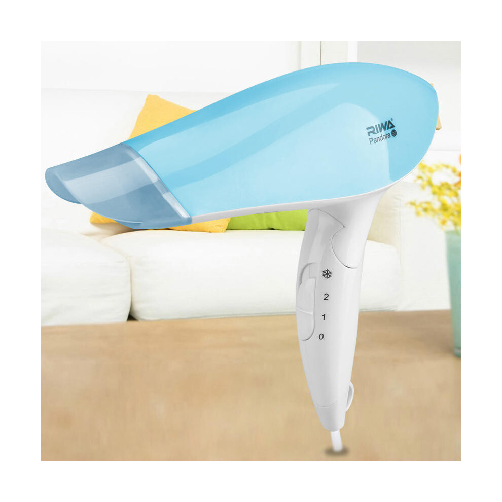 Greenzech 1200W Portable Household Electric Foldable Hair Dryer Air Temperature Adjustment Fast Drying