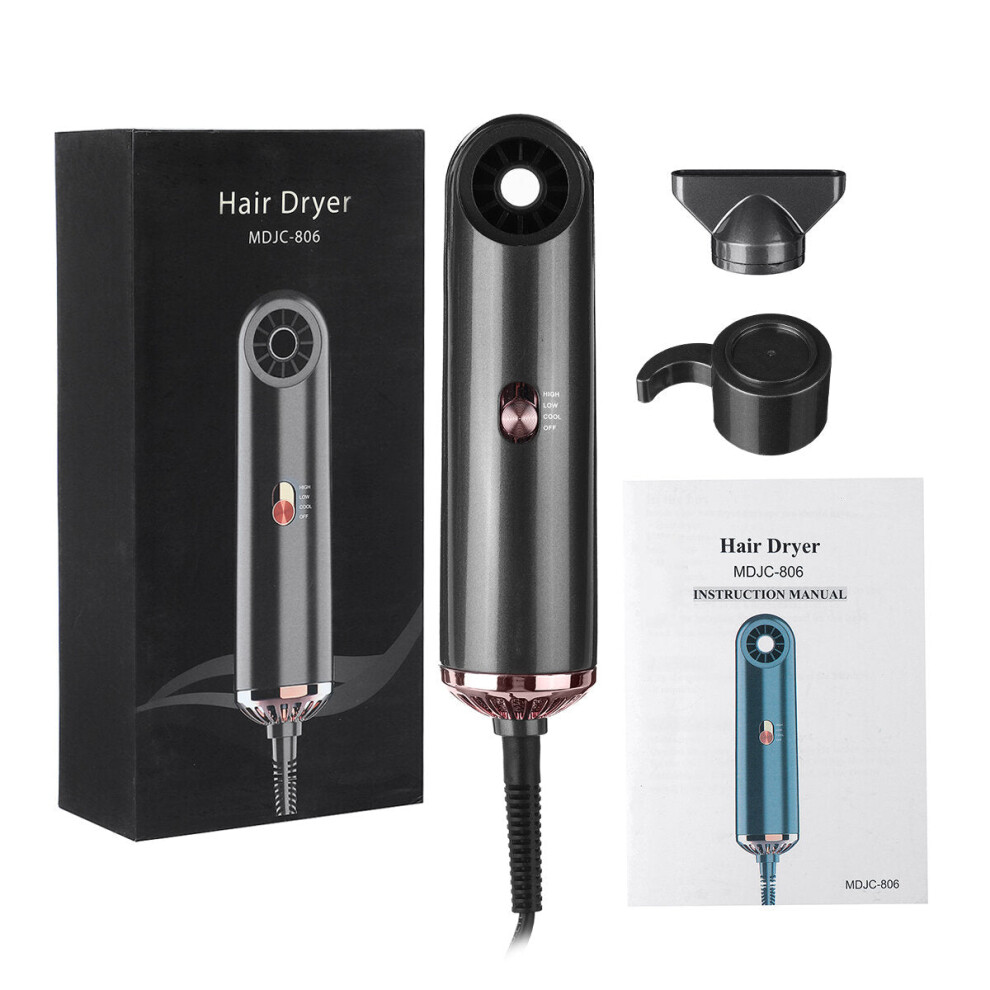 (US Plug) Mini Portable Hair Dryer Constant Temperature Hair Styling Tool For Travel Home