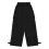 (S,Black)Men's Cargo Pants Cotton Drawstring Elastic Sweatpants 2