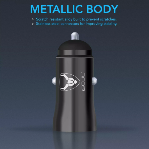 USB Car Charger Cigarette Lighter Dual Socket 3.0 Adapter for iPhone Samsung MI 2