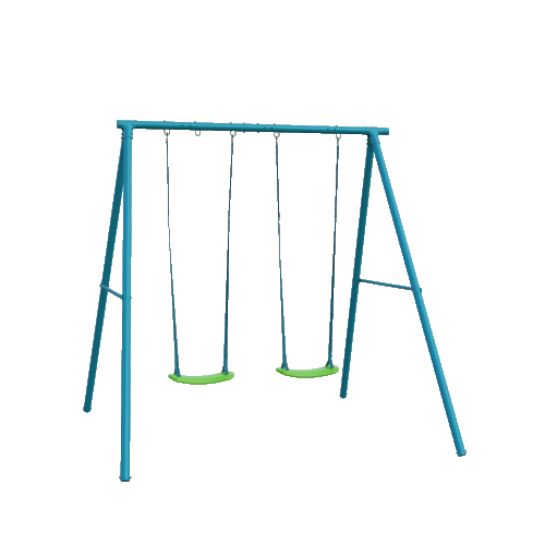 Build Your Own Deluxe Double Metal Swing Frame 1