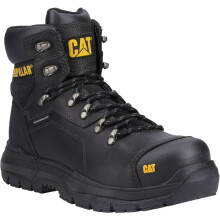 (Black, 11 (Adults')) Caterpillar Diagnostic 2.0 Leather Black Safety Boots