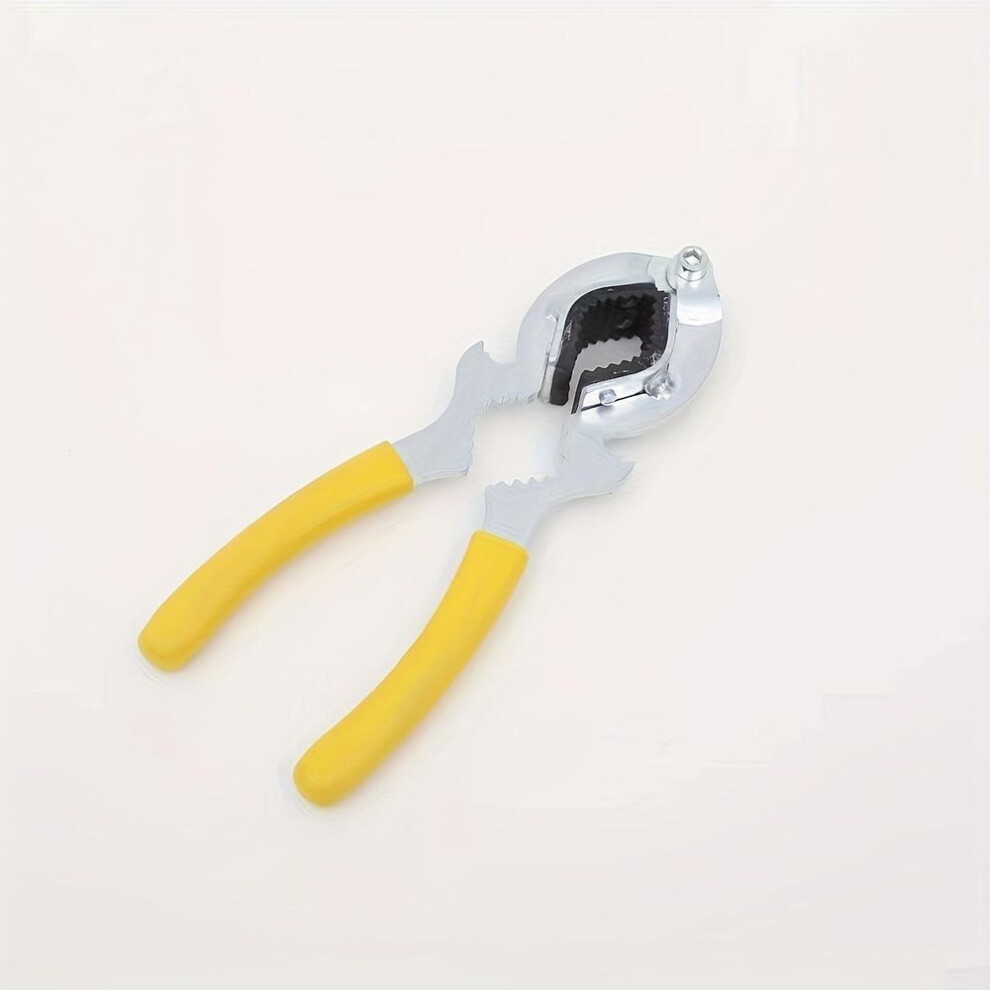 (yellow, 1pcs) Multi-purpose Stainless Steel Faucet And Sink Nozzle Wrench With Non-slip Handle - Perfect For Disassembly, Aerator Removal And Filter Loosening