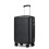 (Black, 20 inch) Sleek Geometric Pattern 20/24/28Inch ABS+PC Hard Shell Suitcase With TSA Lock 3