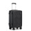 (Black, 20 inch) Sleek Geometric Pattern 20/24/28Inch ABS+PC Hard Shell Suitcase With TSA Lock 5