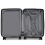 (Black, 20 inch) Sleek Geometric Pattern 20/24/28Inch ABS+PC Hard Shell Suitcase With TSA Lock 11