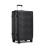 (Black, 28 inch) Sleek Geometric Pattern 20/24/28Inch ABS+PC Hard Shell Suitcase With TSA Lock 5