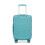 (Blue, 20 inch) Sleek Geometric Pattern 20/24/28Inch ABS+PC Hard Shell Suitcase With TSA Lock 3