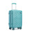 (Blue, 20 inch) Sleek Geometric Pattern 20/24/28Inch ABS+PC Hard Shell Suitcase With TSA Lock 5