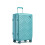 (Blue, 24 inch) Sleek Geometric Pattern 20/24/28Inch ABS+PC Hard Shell Suitcase With TSA Lock 5