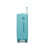 (Blue, 24 inch) Sleek Geometric Pattern 20/24/28Inch ABS+PC Hard Shell Suitcase With TSA Lock 6