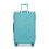 (Blue, 28 inch) Sleek Geometric Pattern 20/24/28Inch ABS+PC Hard Shell Suitcase With TSA Lock 3