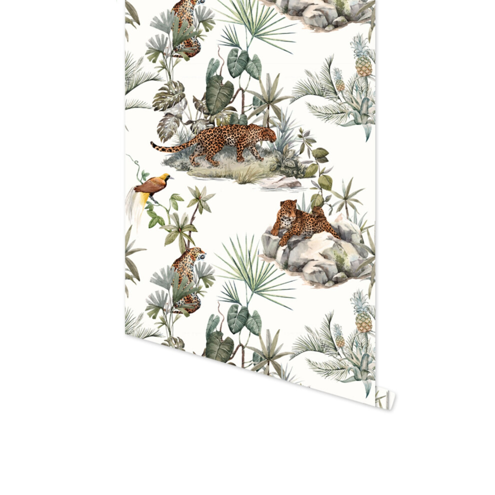 (Rw215) Peel And Stick Tiger Pattern Wallpaper, Self-Adhesive Animals Wall Murals, Use As Wall Paper, Contact Paper Or Shelf Paper 18 X 118 Inch Roll 6915070995467