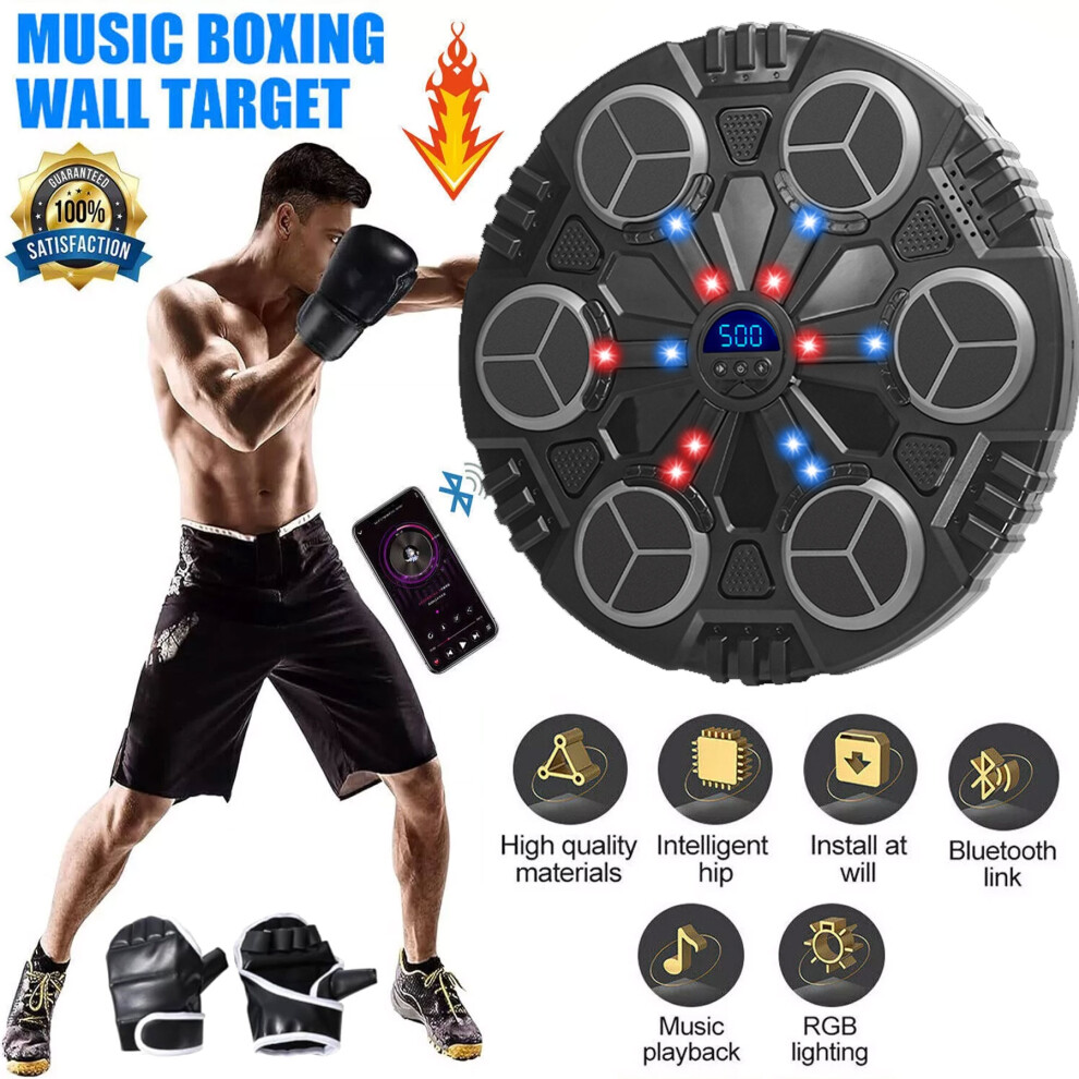Bluetooth Music Boxing Machine Smart Training Wall Target React Exercise Machine