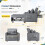 (Grey) YODOLLA Single Sofa Bed 3-in-1 Sleeper Chair Bed 4